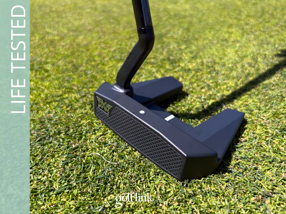 PXG Bat Attack ZT putter during GolfLink testing