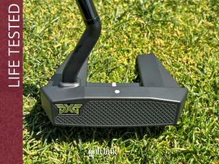 PXG Bat Attack ZT putter during GolfLink testing