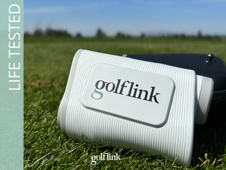 Shot Scope Pro X Rangefinder during GolfLink testing