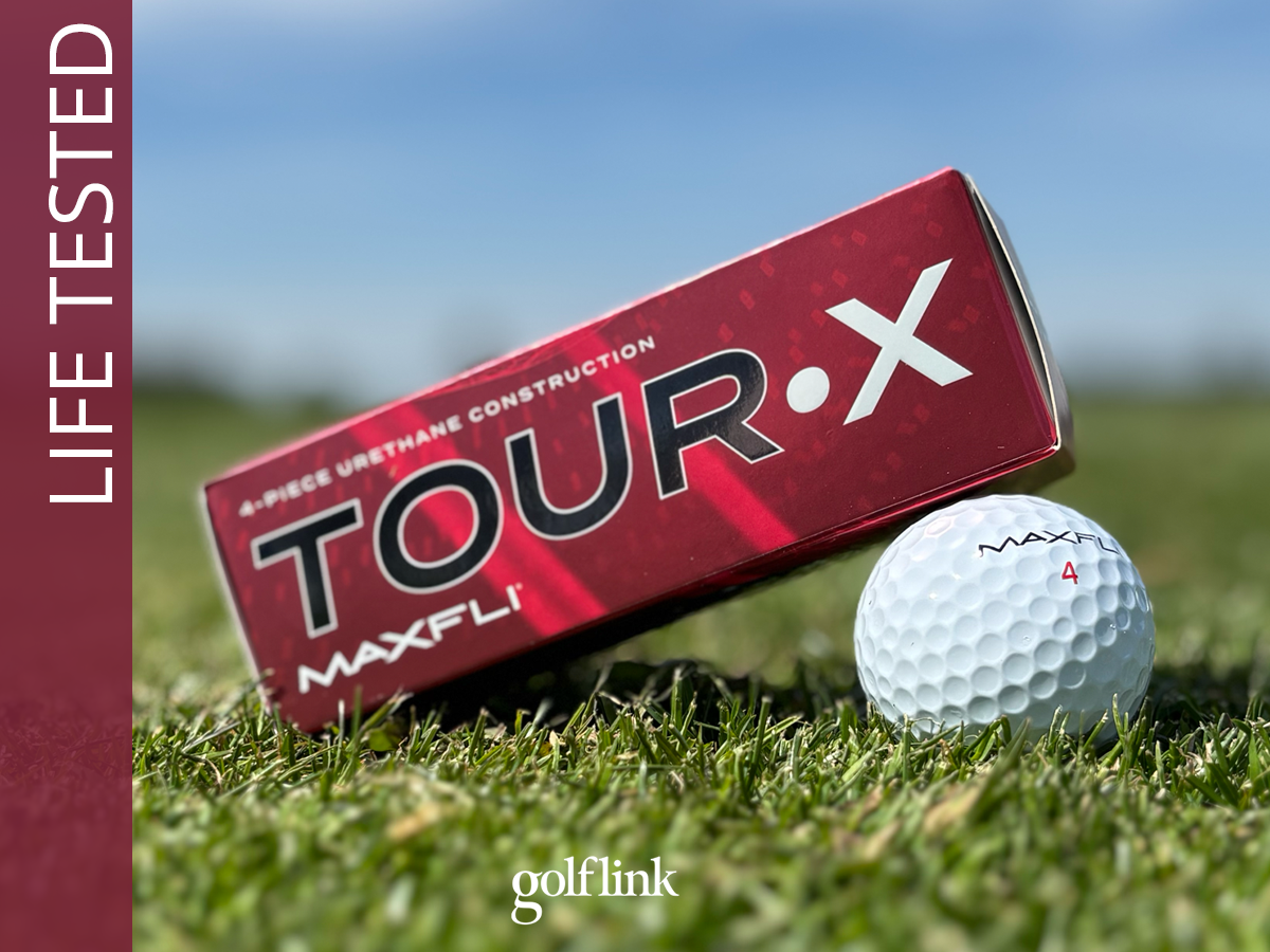 2025 Maxfli Tour X during GolfLink testing