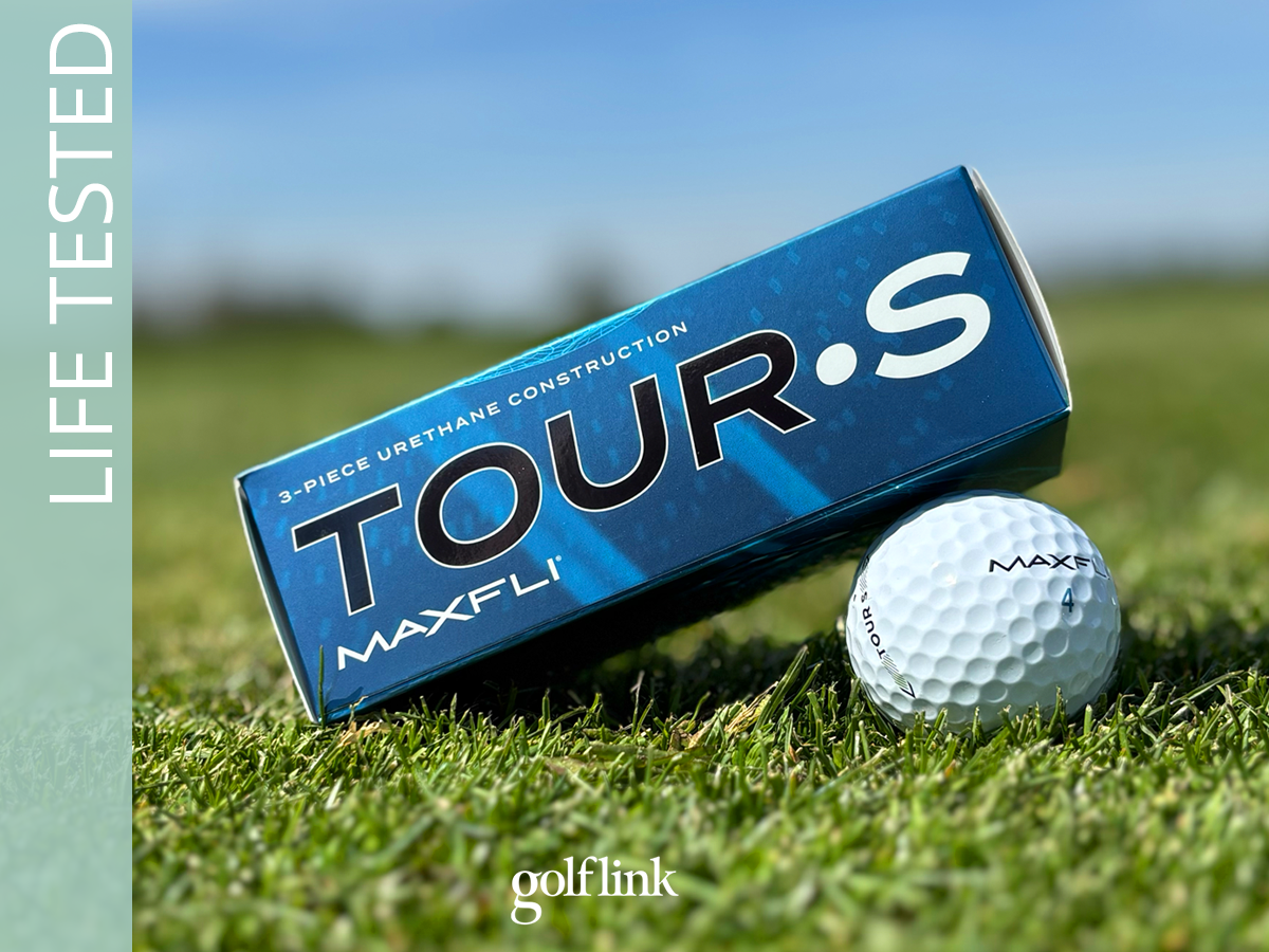 Maxfli Tour S during GolfLink testing