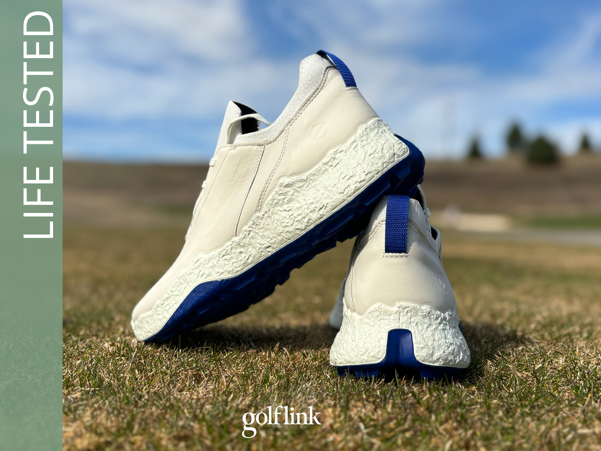 ECCO BIOM H5 during GolfLink testing