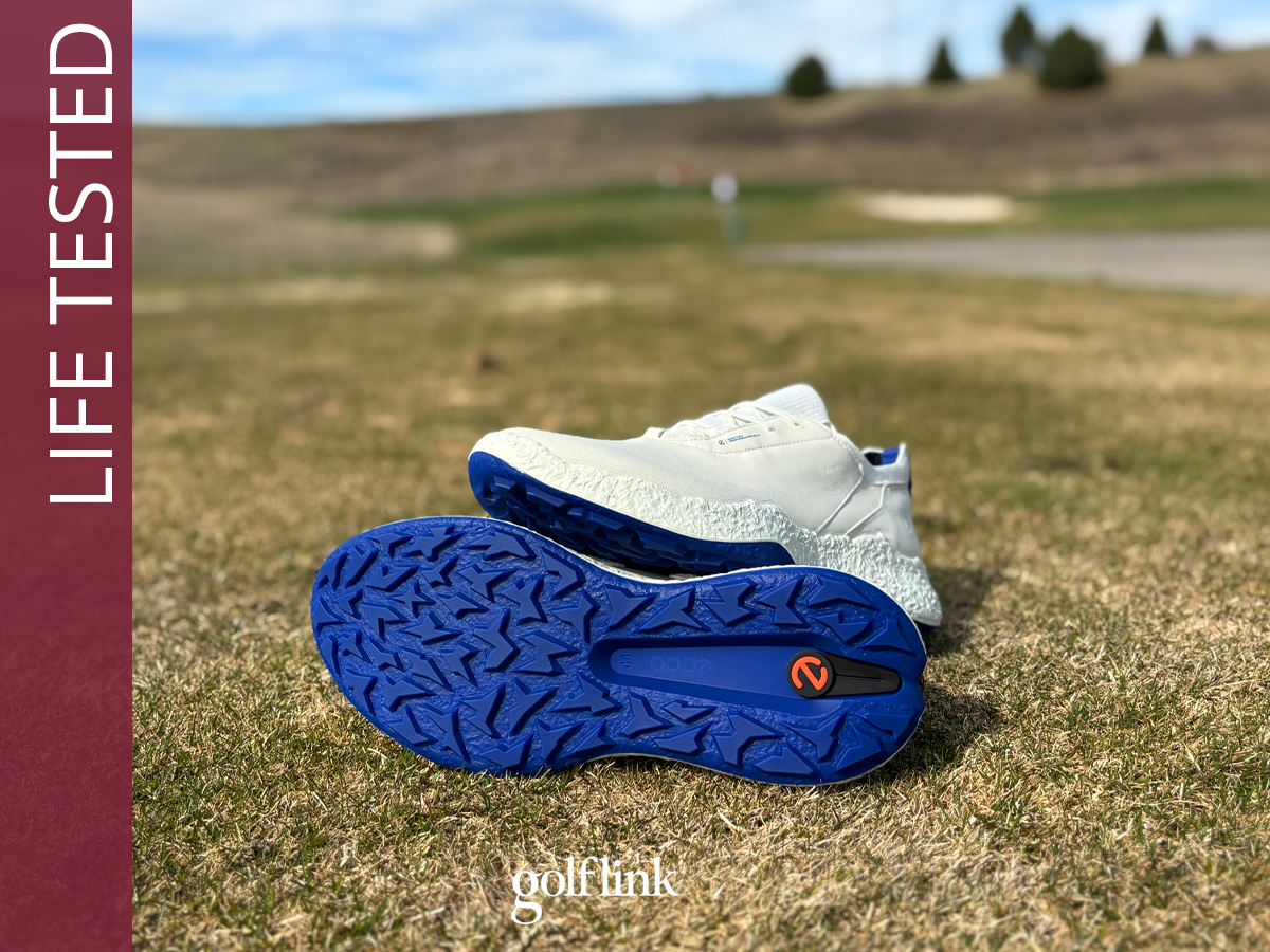 ECCO BIOM H5 during GolfLink testing