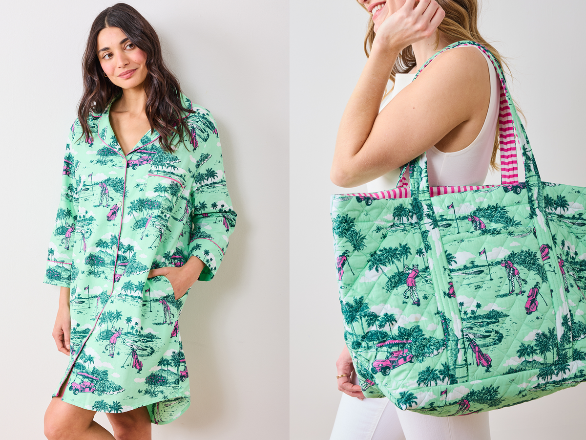 Printfresh Golf-Inspired Sleepwear