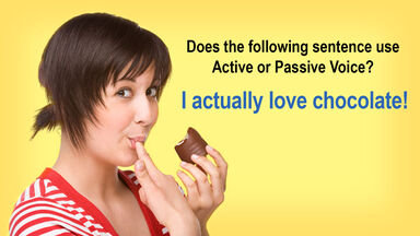 active or passive voice example