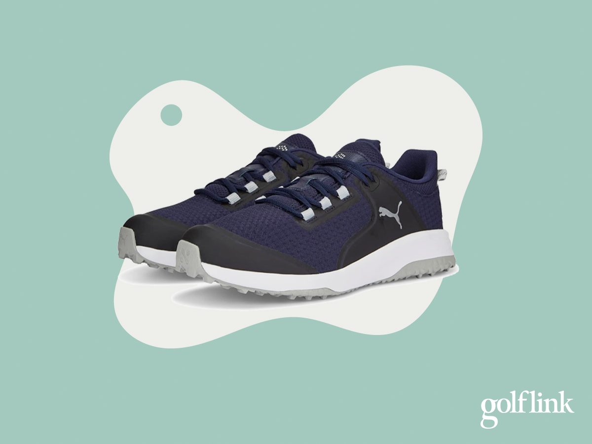 PUMA Men's Fusion Grip Extra Wide Golf Shoe
