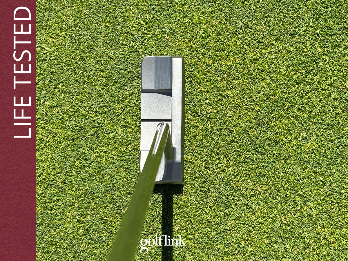 PXG Hellcat ZT putter during GolfLink testing