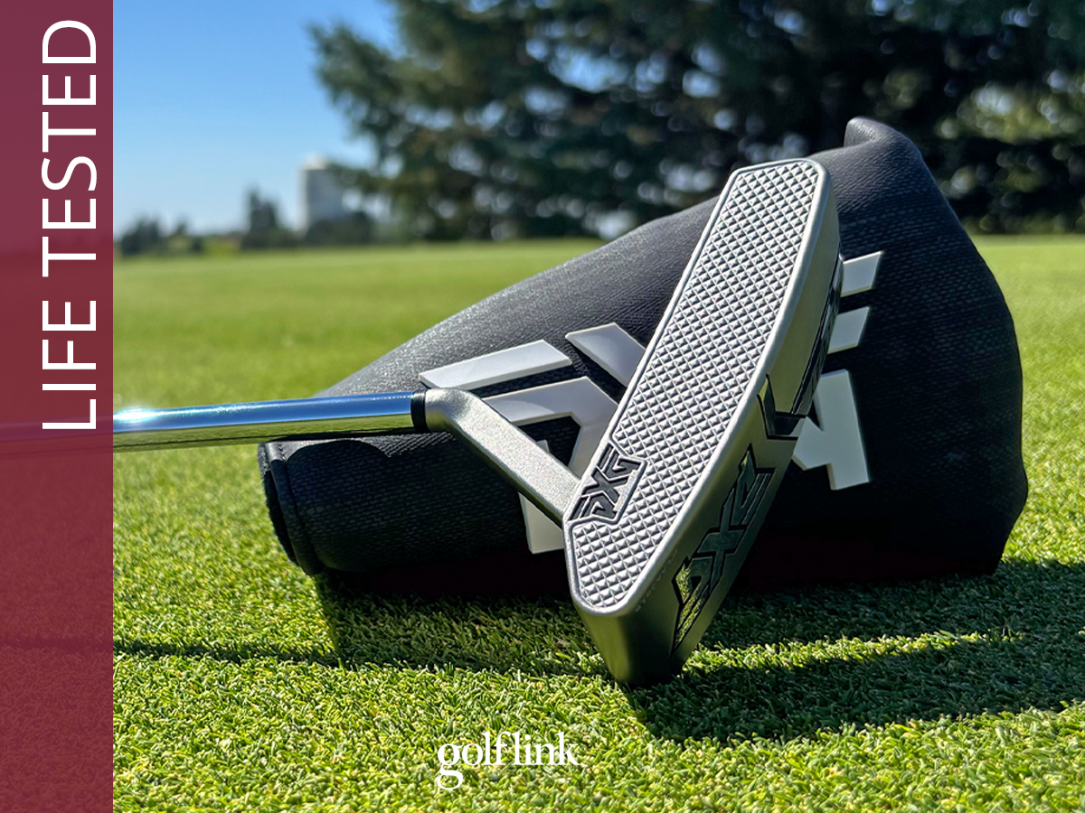 PXG Hellcat ZT putter during GolfLink testing