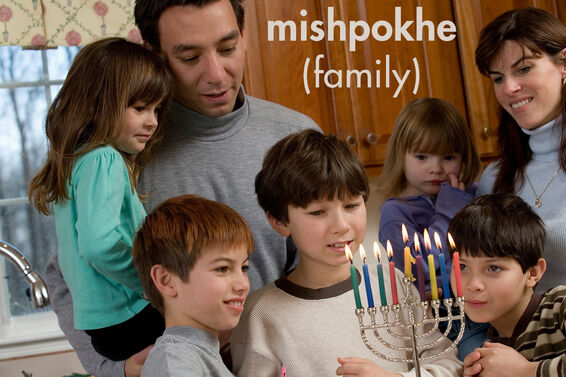 jewish word mishpokhe meaning family