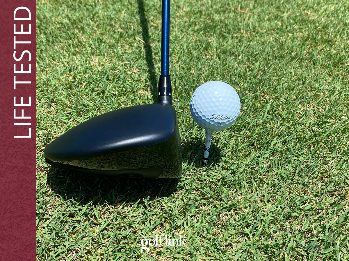Takomo IGNIS D1 driver during GolfLink testing