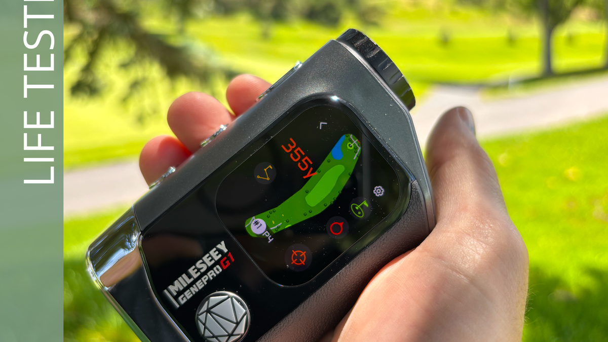 Mileseey GenePro G1 Hybrid Rangefinder Life-Tested Review Golflink.com