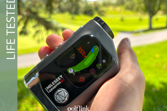 Mileseey GenePro G1 during GolfLink testing