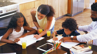parents helping kids with writing tips