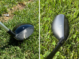 Fairway wood vs hybrid during GolfLink testing