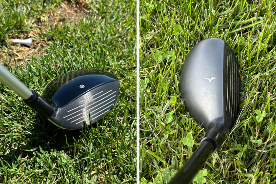 Fairway wood vs hybrid during GolfLink testing