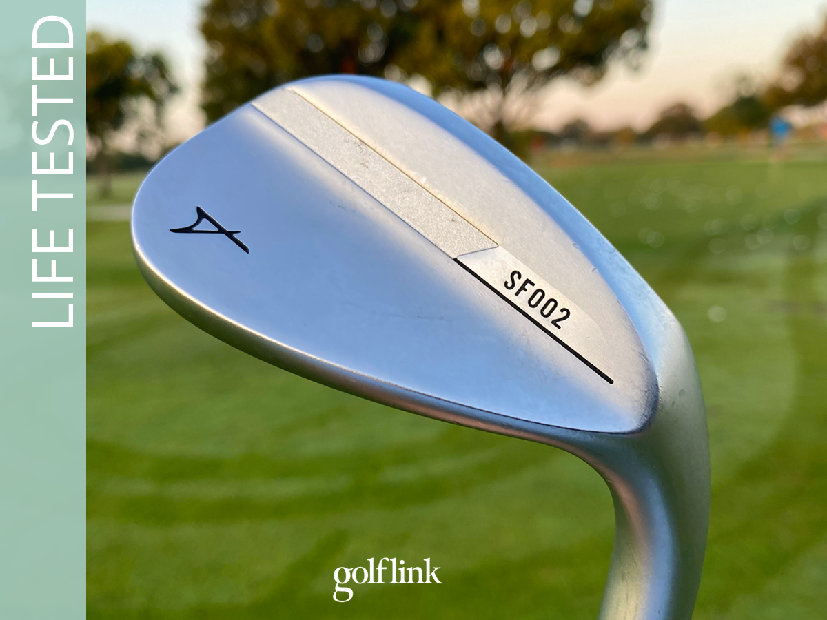 Takomo Skyforger 002 wedges during GolfLink testing