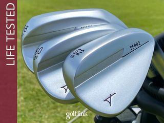 Takomo Skyforger 002 wedges during GolfLink testing