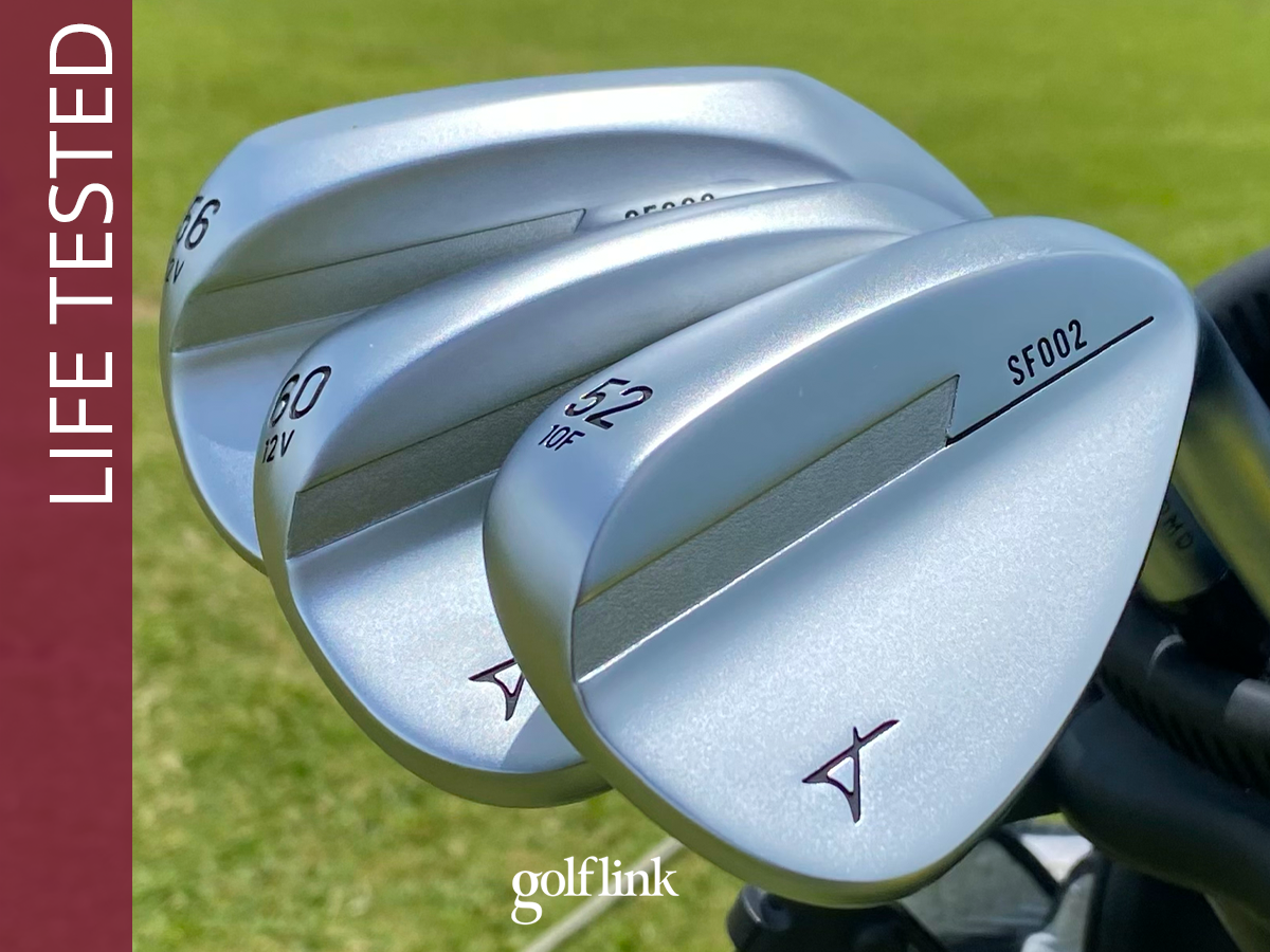 Takomo Skyforger 002 wedges during GolfLink testing