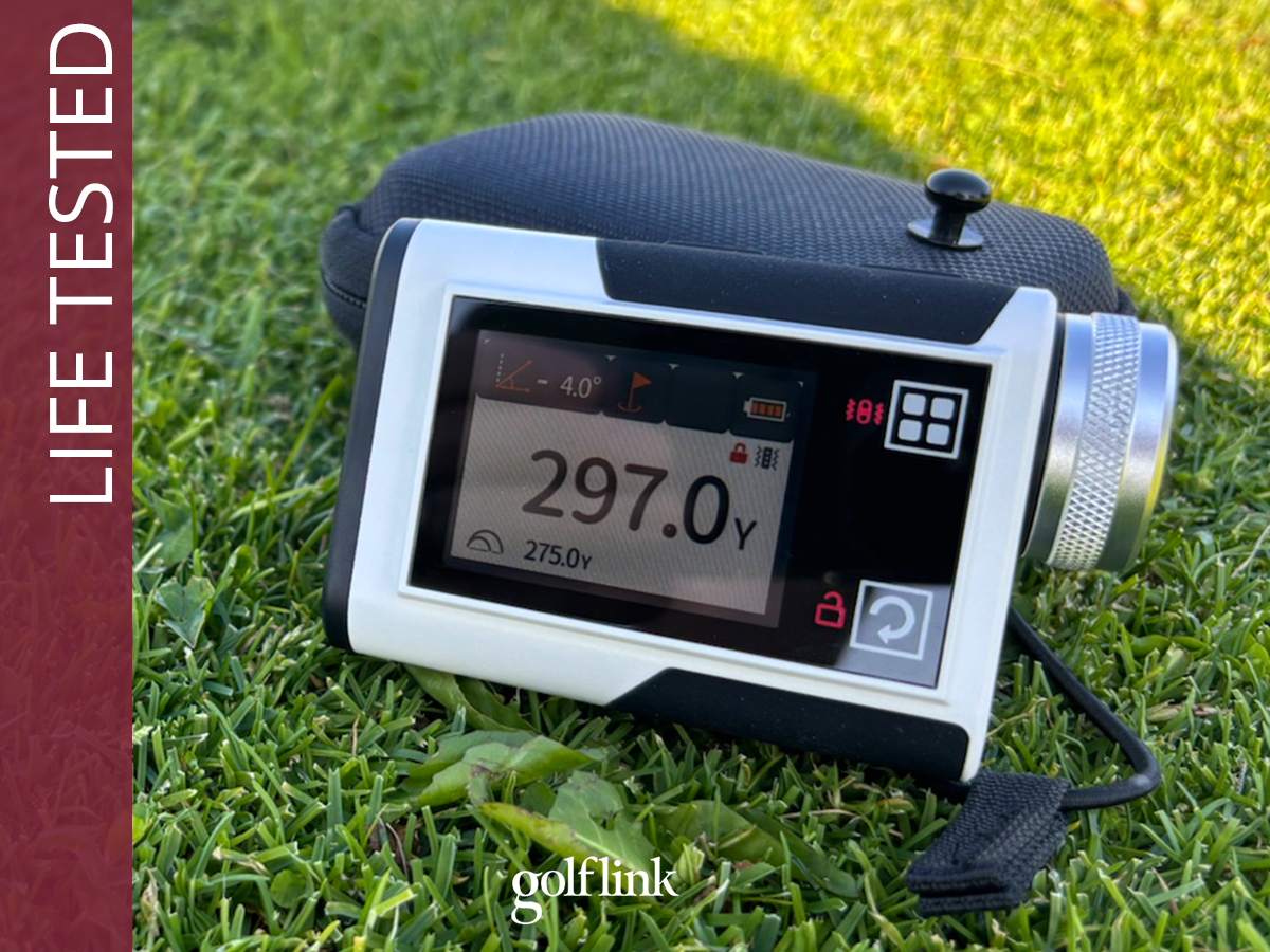 Cigman CT-1200 Pro during GolfLink testing