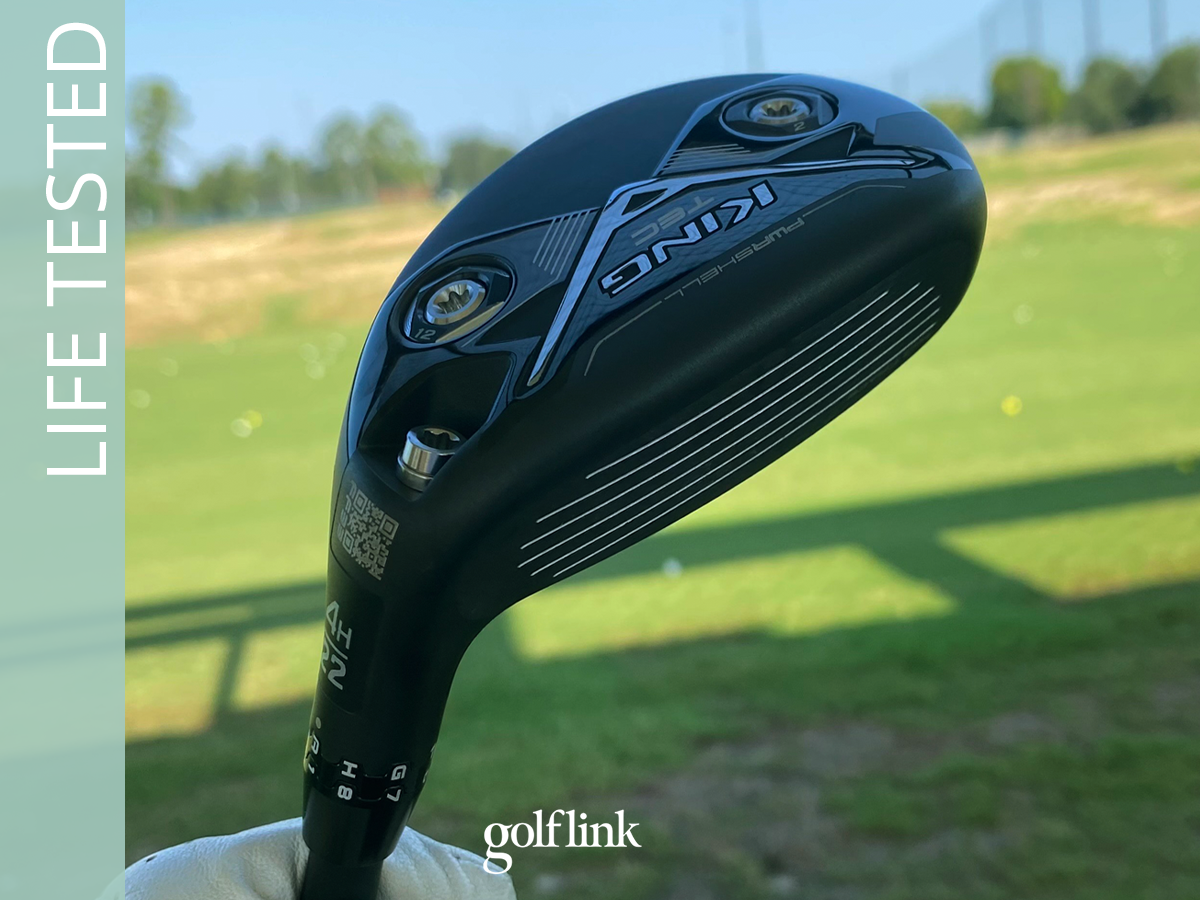 Cobra King Tec Hybrid during GolfLink testing