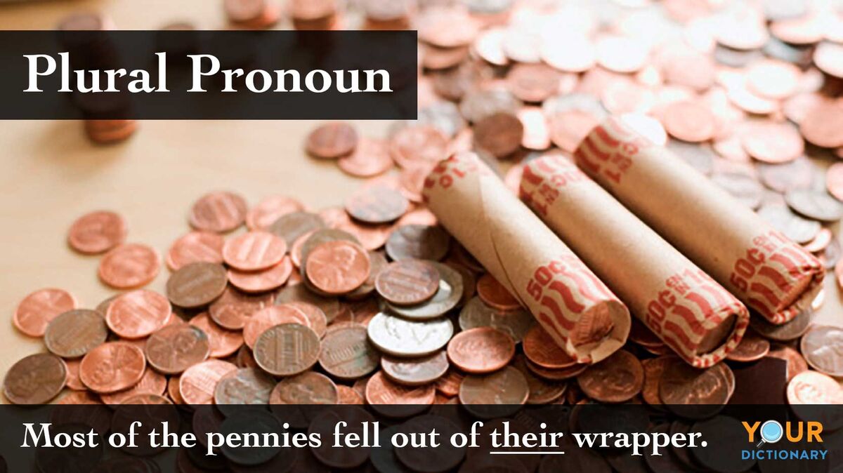 plural pronouns example