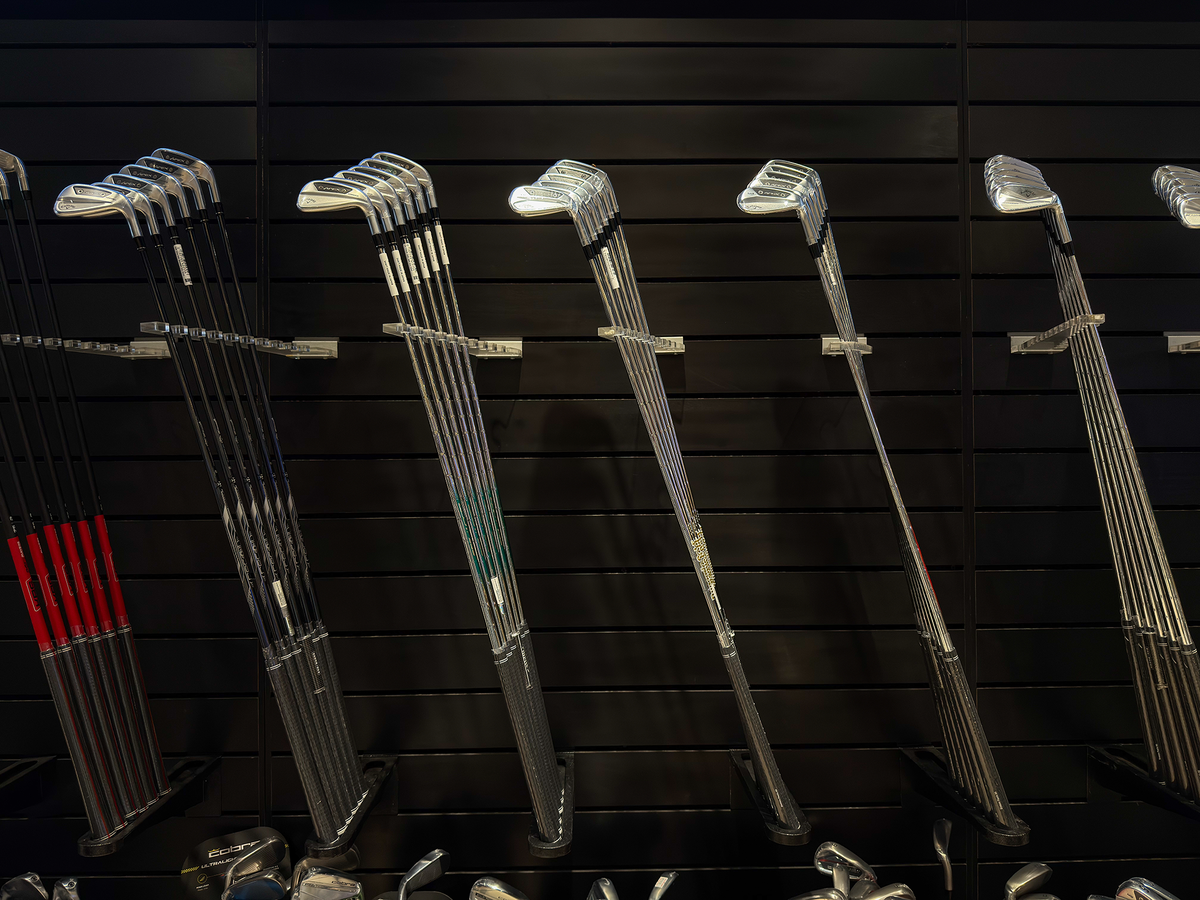 Iron sets with steel and graphite shafts