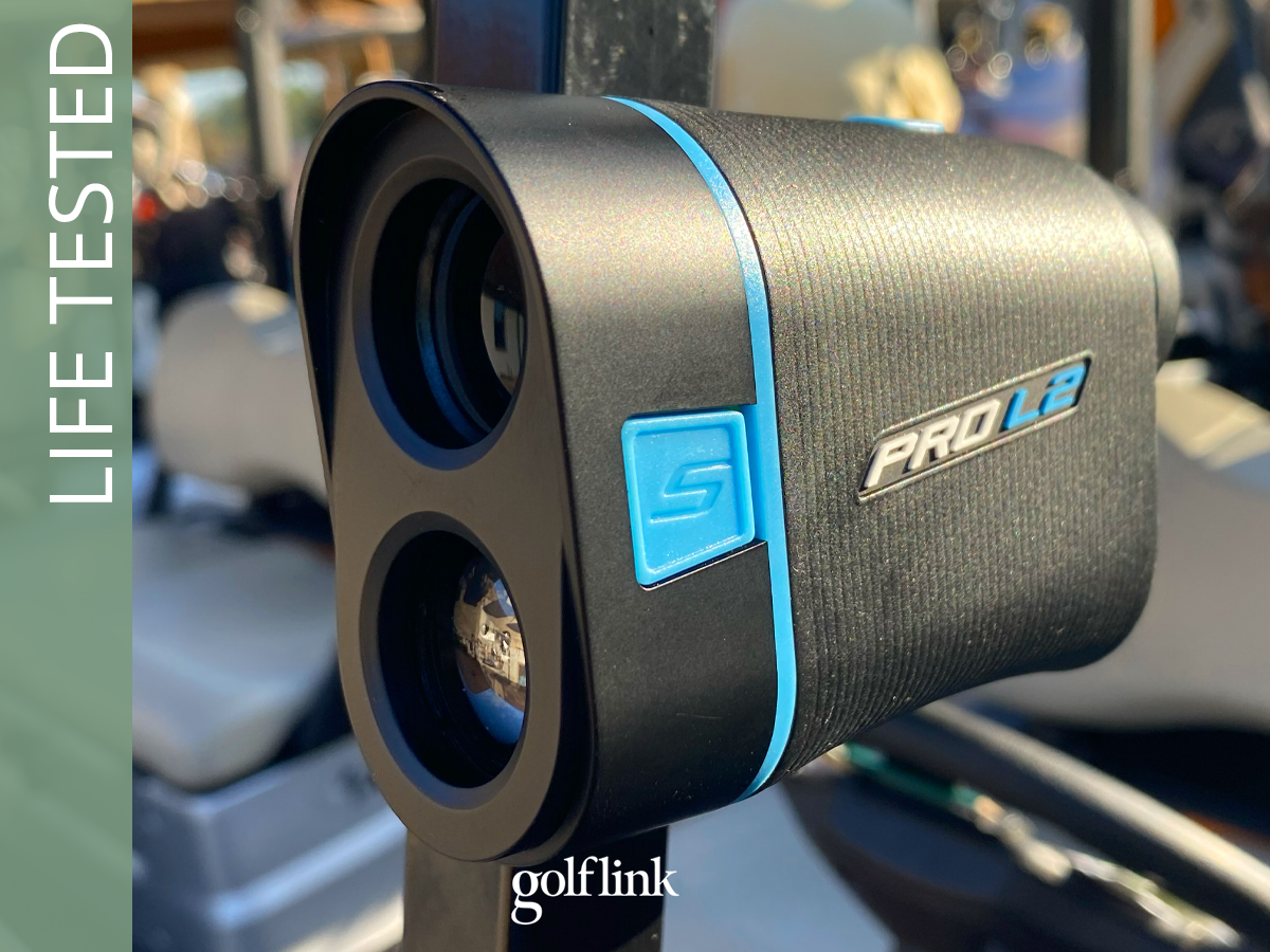 Shot Scope Pro L2 during GolfLink testing