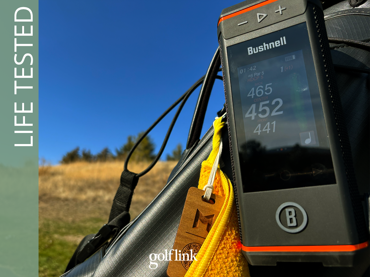 Bushnell Wingman HD during GolfLink testing