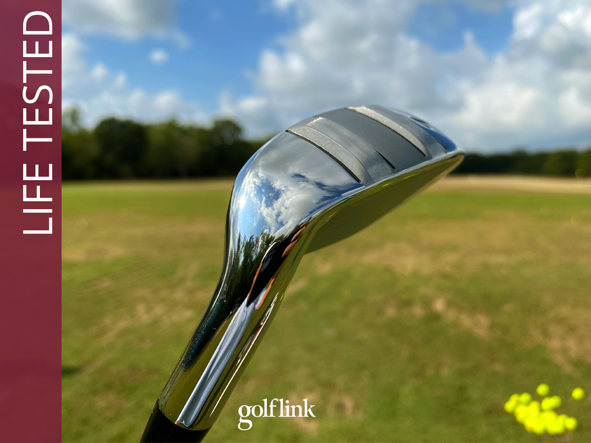 2025 Cobra Baffler iron set during GolfLink testing