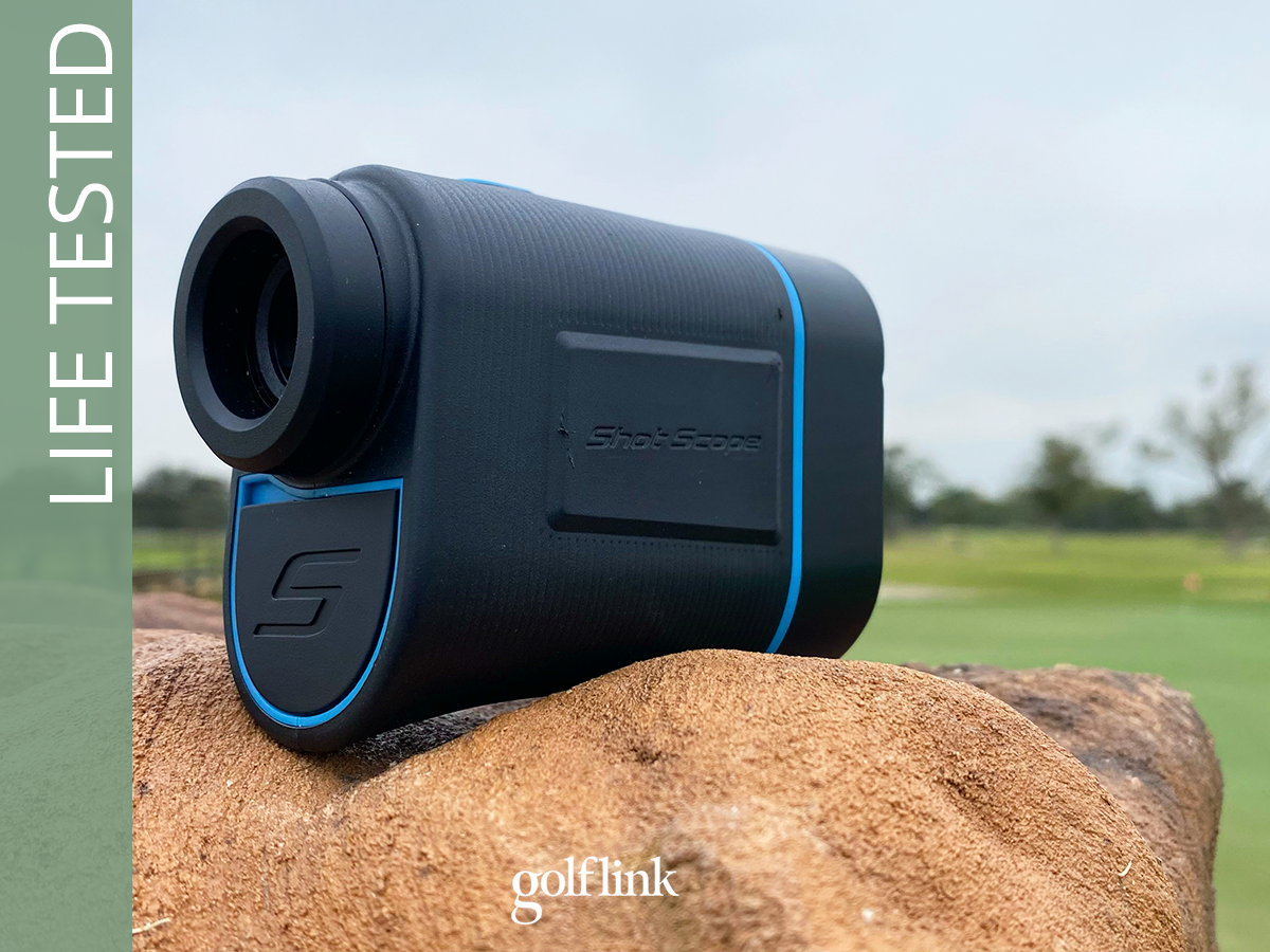 Shot Scope Pro L2 during GolfLink testing