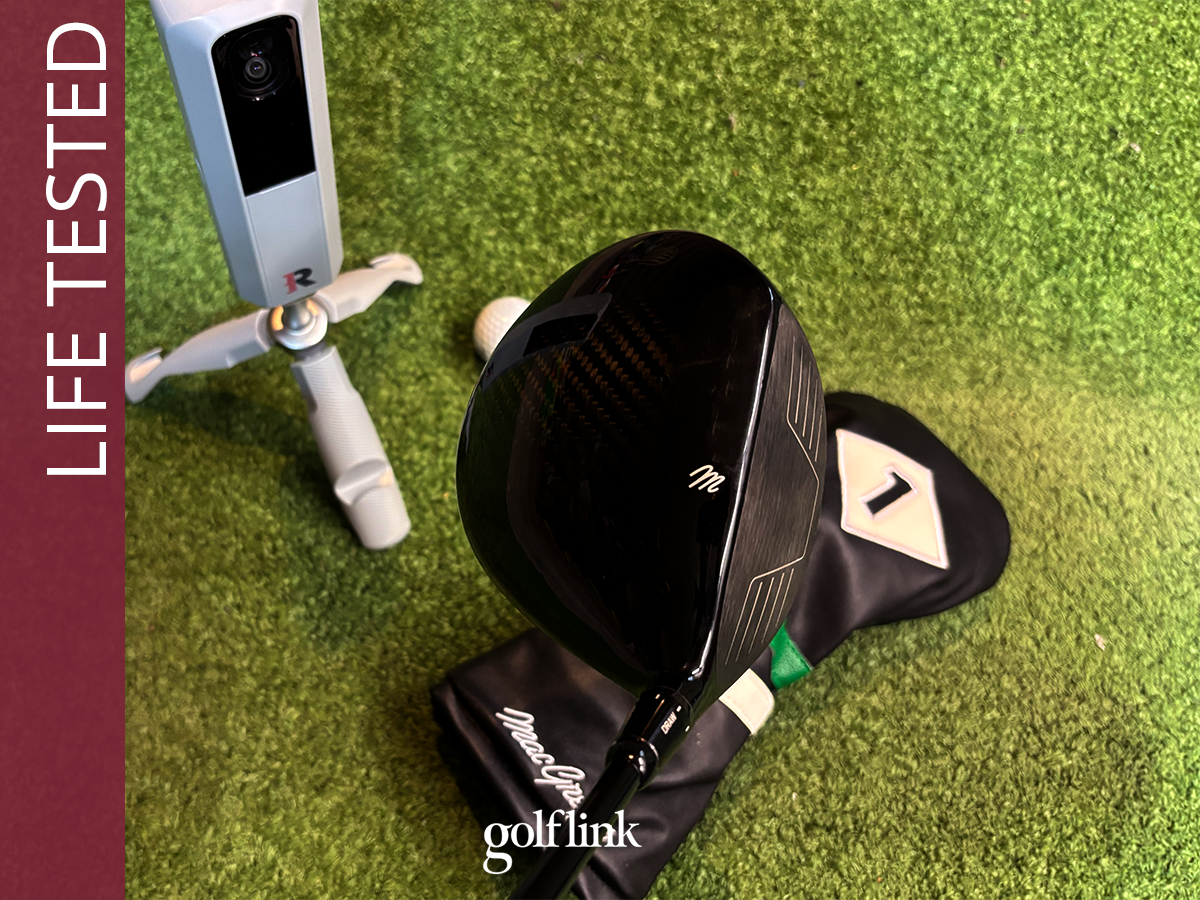 MacGregor Tourney Max Driver during GolfLink testing