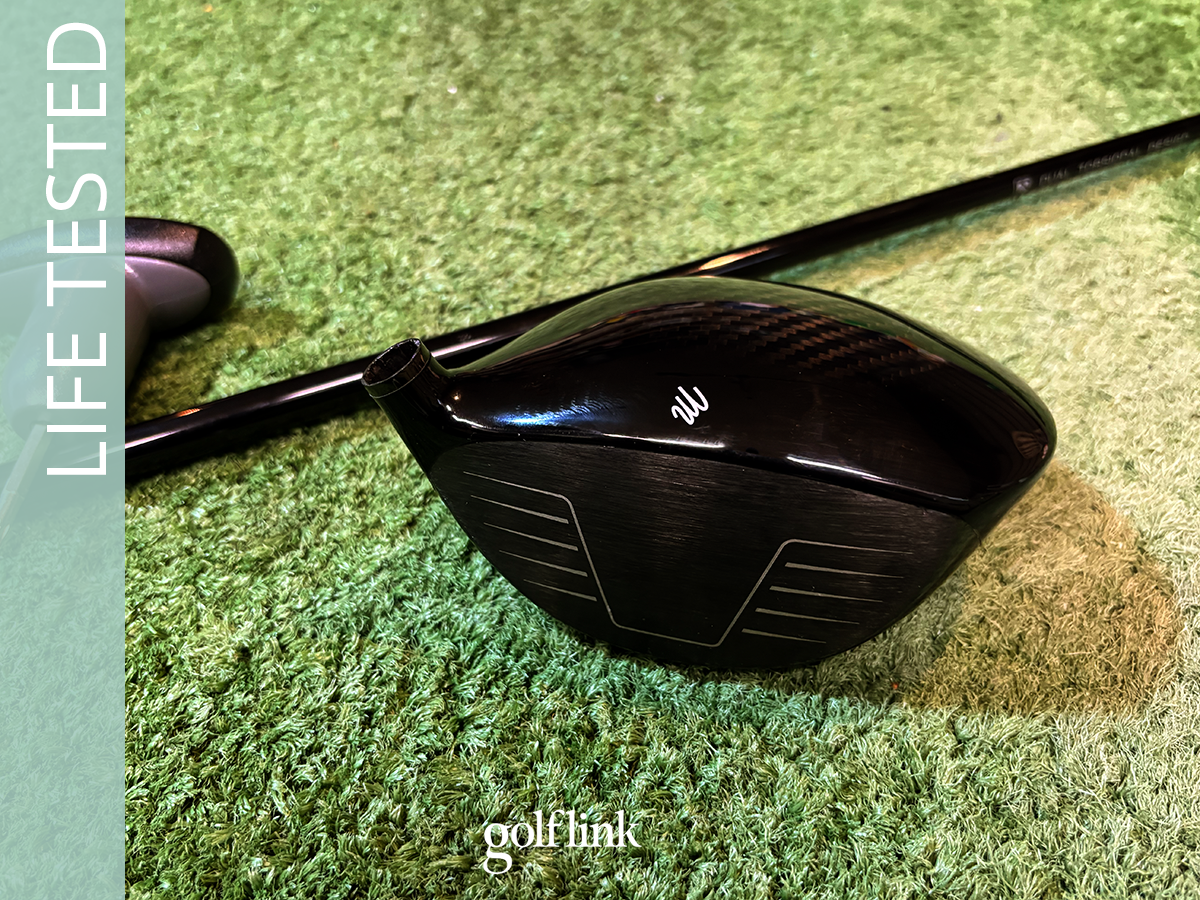 MacGregor Tourney Max driver during GolfLink testing
