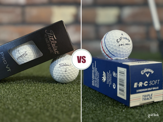 Titleist Pro V1 vs. Callaway ERC Soft