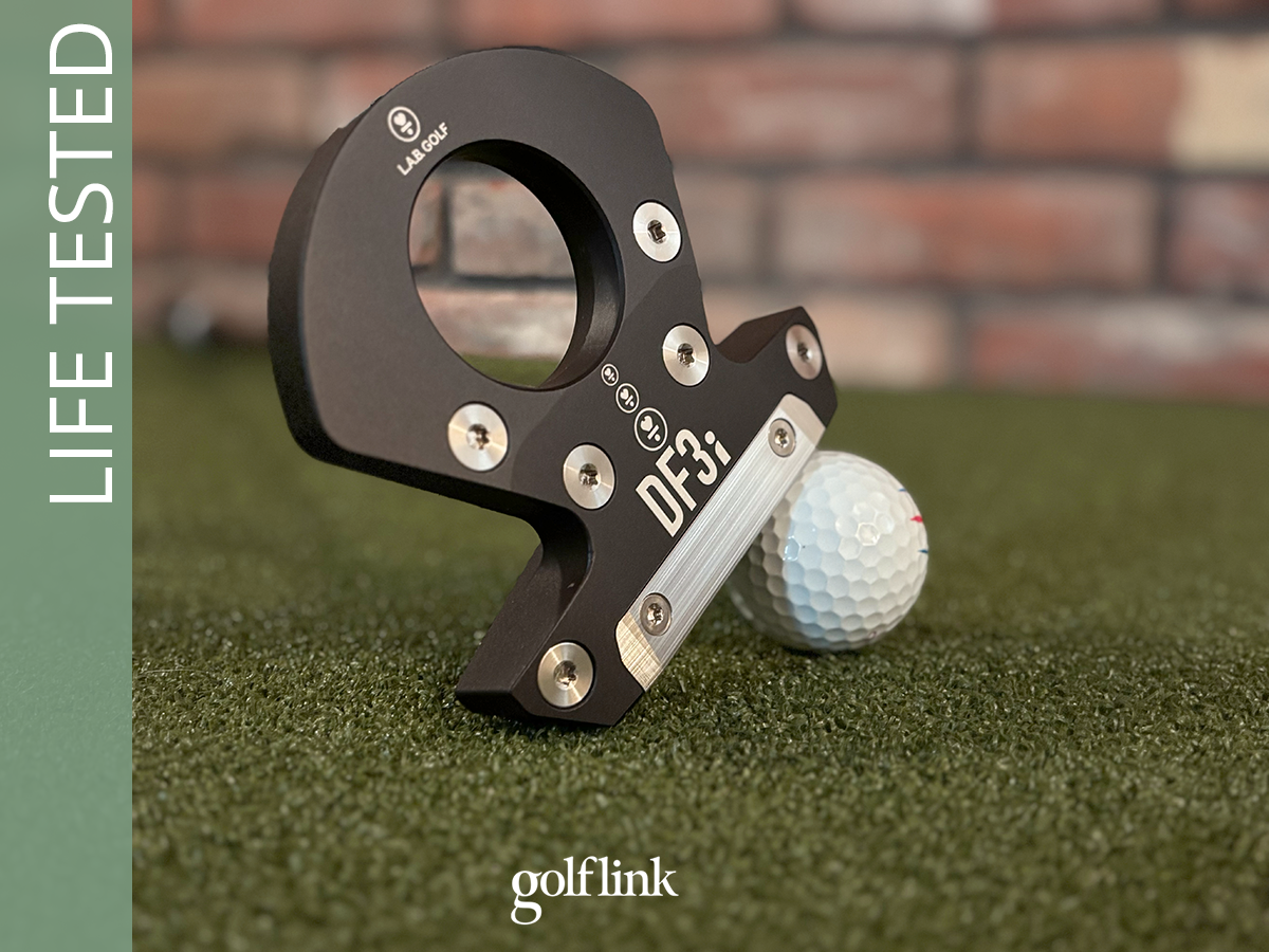 L.A.B. DF3i putter during GolfLink testing