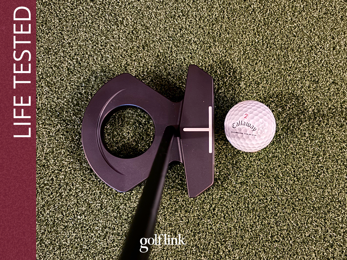 L.A.B. DF3i putter during GolfLink testing