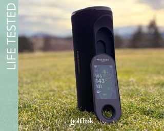 Mileseey GeneSonic Pro during GolfLink testing