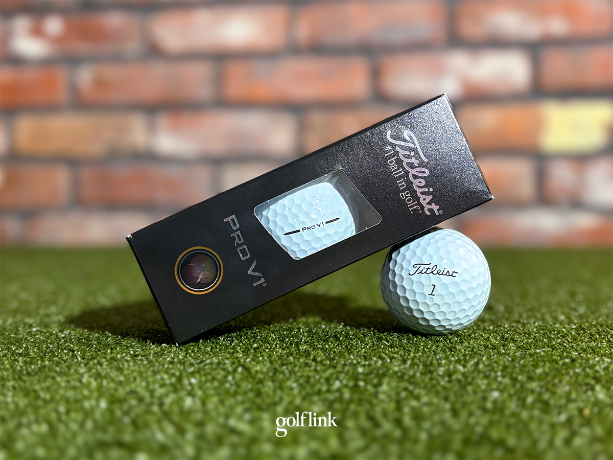 Titleist Pro V1 during GolfLink testing