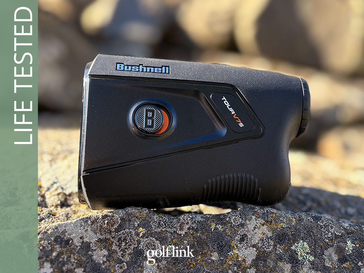 Bushnell Tour V7 Shift during GolfLink testing