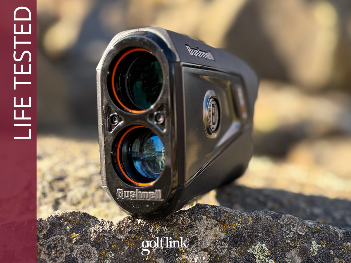 Bushnell Tour V7 Shift during GolfLink testing