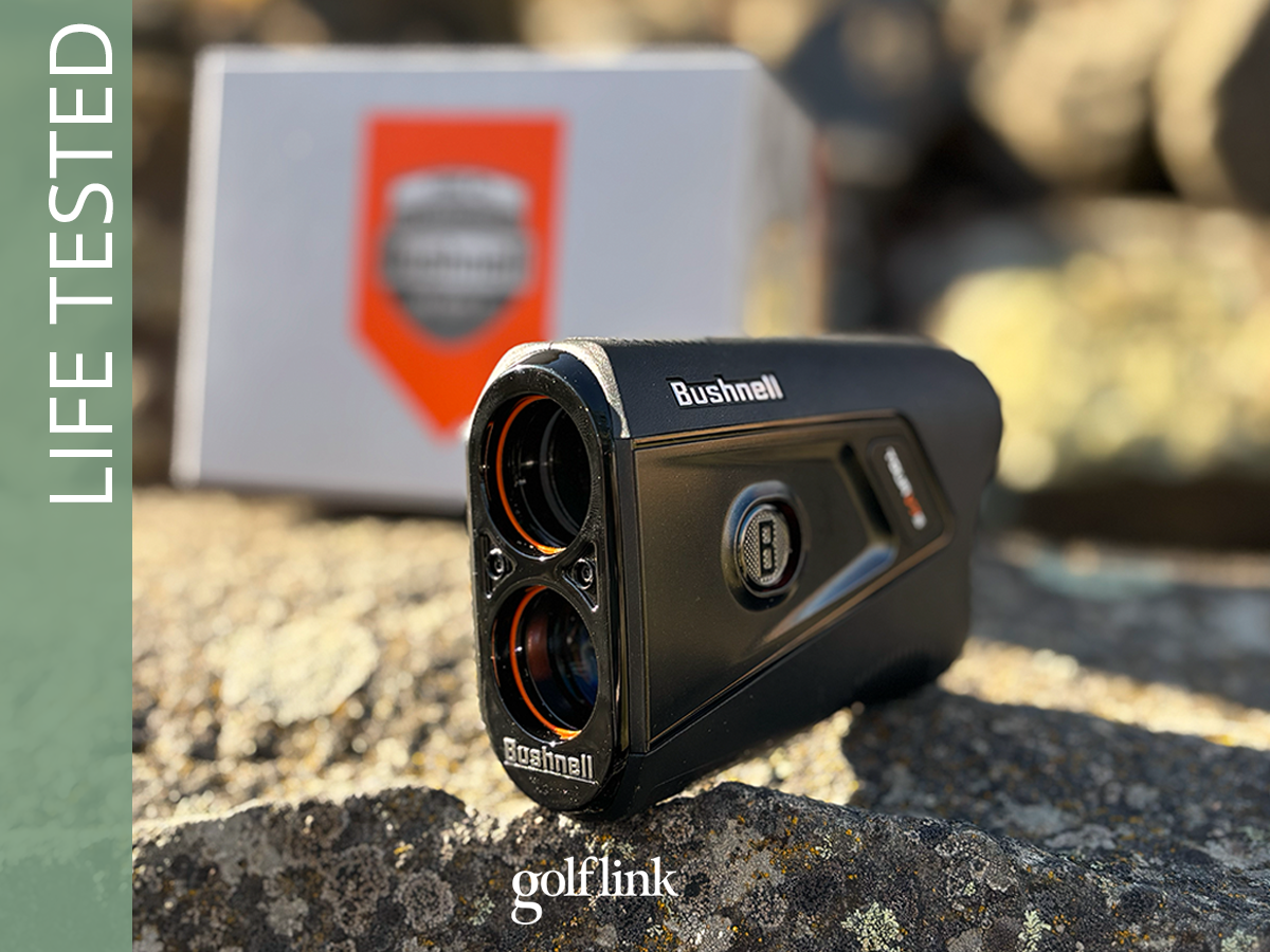 Bushnell Tour V7 Shift during GolfLink testing