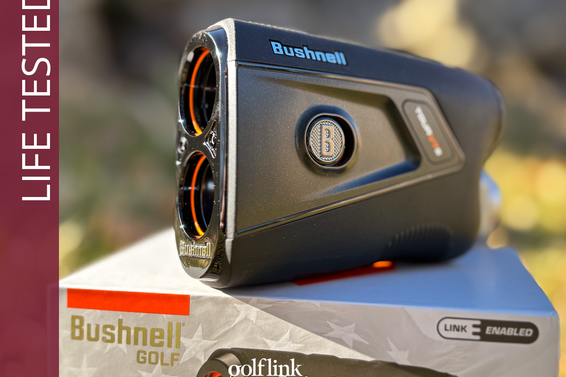 Bushnell Tour V7 Shift during GolfLink testing