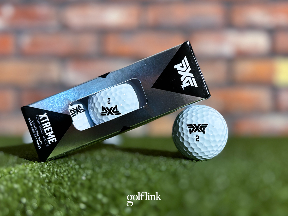 PXG Xtreme Tour golf ball during GolfLink testing