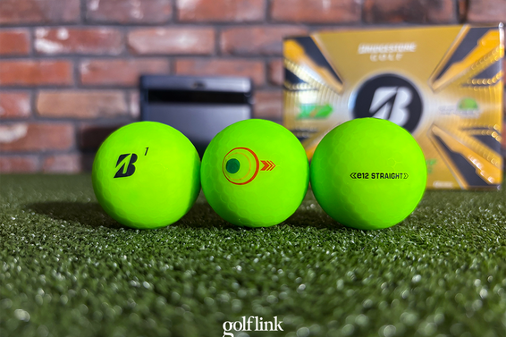 Bridgestone e12 Straight during GolfLink testing