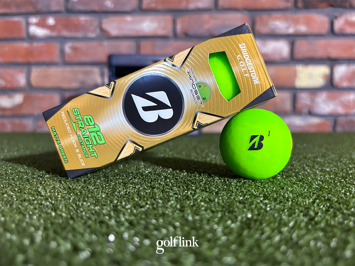 Bridgestone e12 Straight golf ball during GolfLink testing
