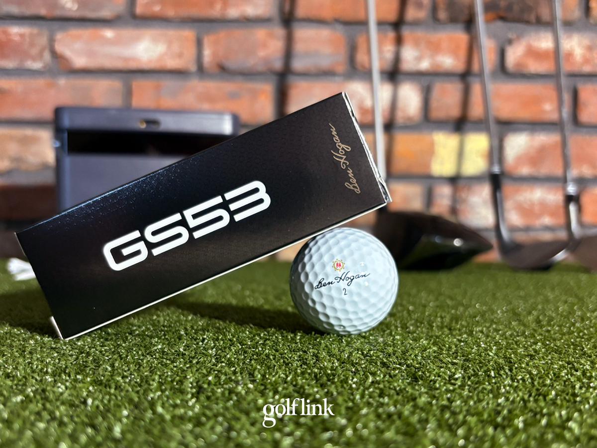 Ben Hogan GS53 golf ball during GolfLink testing