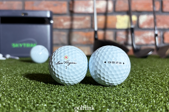 Ben Hogan GS53 golf ball during GolfLink testing