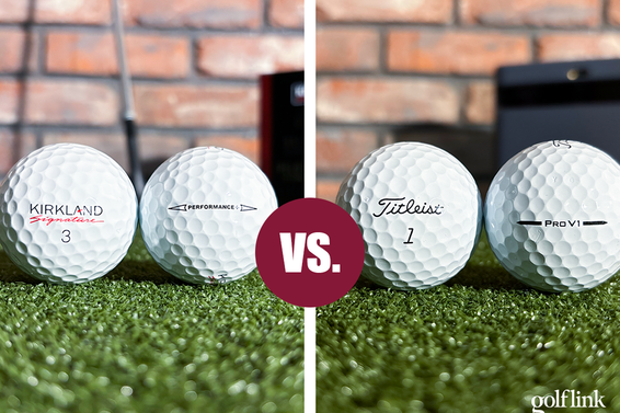 Kirkland Signature golf balls vs. Titleist Pro V1