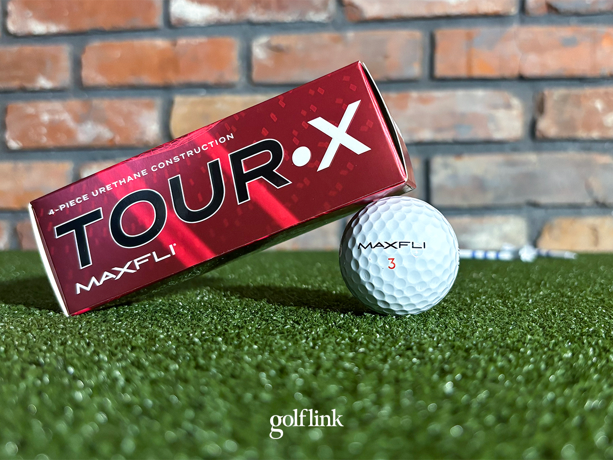 Maxfli Tour X during GolfLink testing