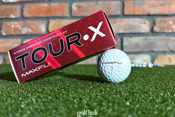 Maxfli Tour X during GolfLink testing