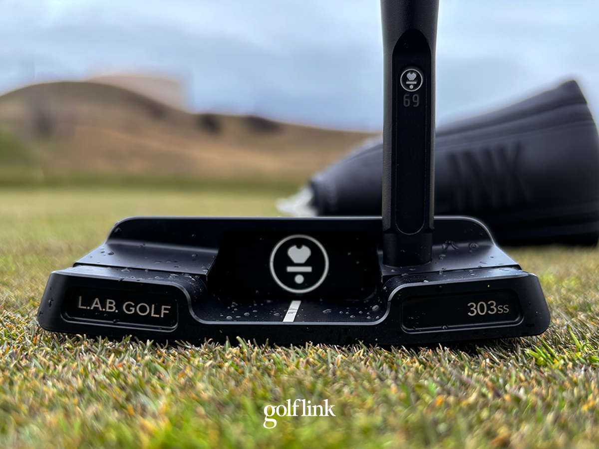 L.A.B. LINK.2.2 putter during GolfLink testing